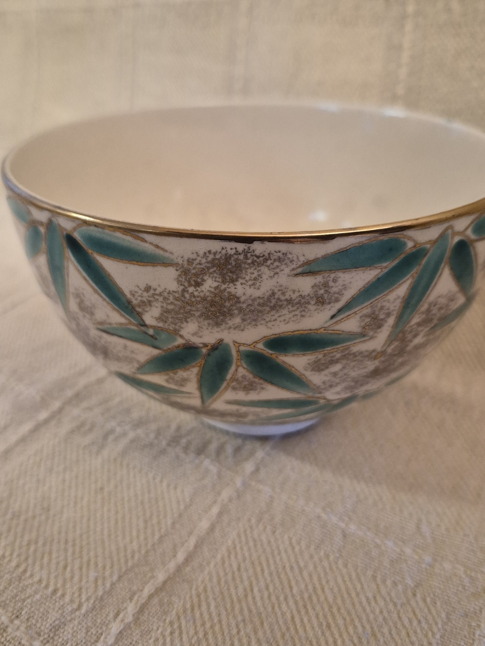 Japanese Tea Bowl Bamboo Pattern - Picture 3 of 8
